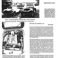 An article that describes how the car came about - page 1 of 3